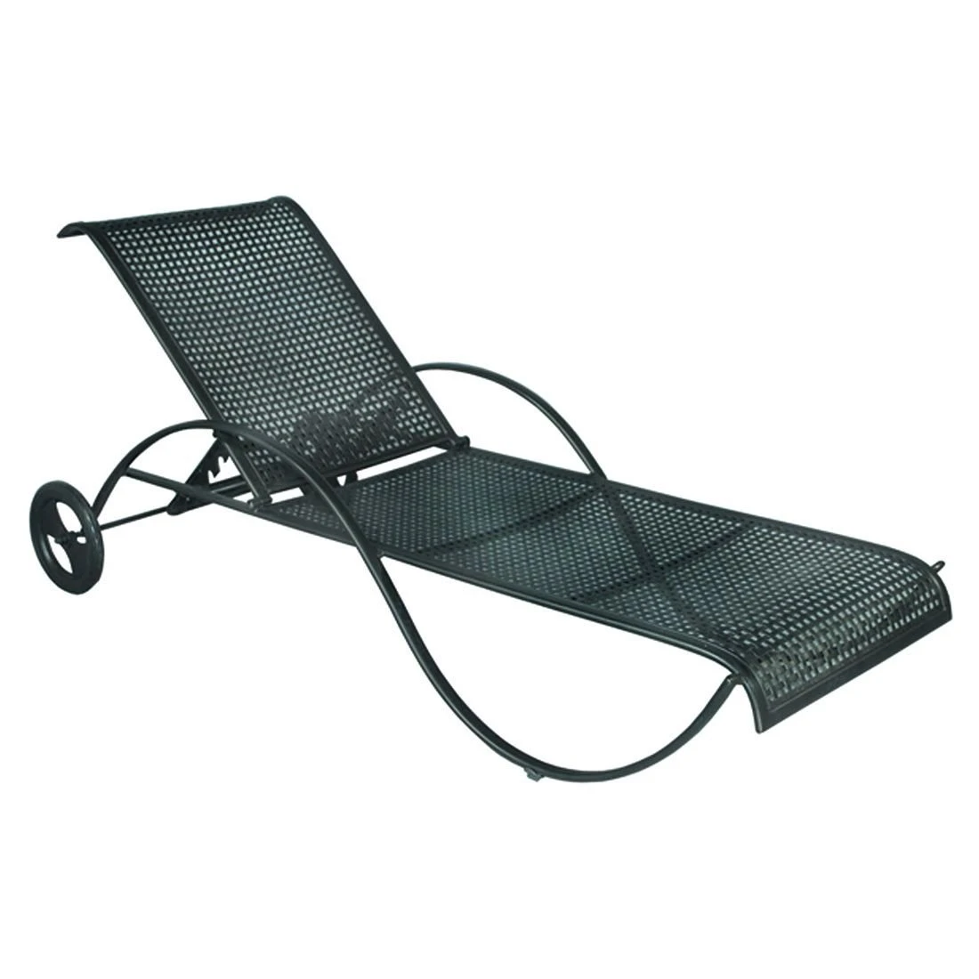 MBM Romeo Gartenliege Schmiedeeisen Marone 1 MBM Romeo Gartenliege Schmiedeeisen Marone