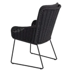 4Seasons Wing Gartensessel Edelstahl/Rope Inkl. Kissen Anthrazit -Gartenmöbel Geschäft 4seasons wing diningsessel edelstahl rope inkl kissen 1356017 3