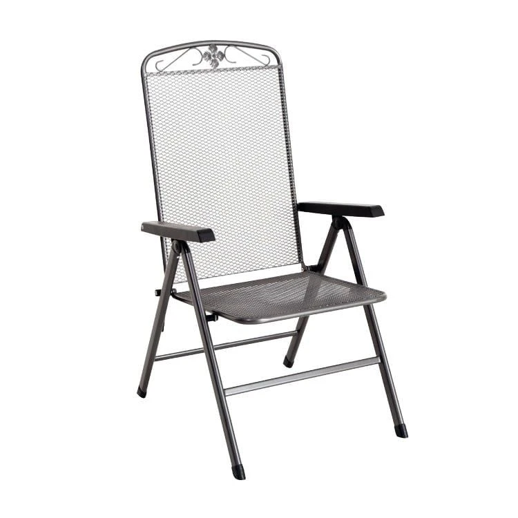 MWH Savoy Klappsessel Streckmetall Eisengrau 1 MWH Savoy Klappsessel Streckmetall Eisengrau