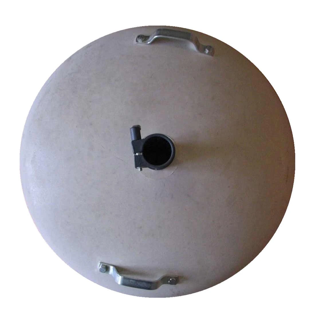 OUTLIV. Marktschirmständer 110kg Aus Naturbeton M. Rohr 2 OUTLIV. Marktschirmständer 110kg Aus Naturbeton M. Rohr – Bild 2