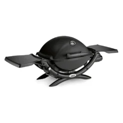 Weber Gasgrill Q 1200, Black Line Schwarz