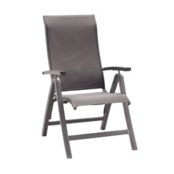 Best Larino Klappsessel Aluminium/Textilene Anthrazit Matt