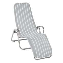 Acamp Calypso Bäderliege Stahl/Acatex Platin/Denver