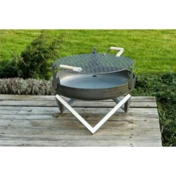 SvenskaV Grillaufsatz Für Feuerschalen Ø45cm -Gartenmöbel Geschäft 829524 4