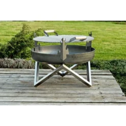 SvenskaV Grillaufsatz Für Feuerschalen Ø45cm -Gartenmöbel Geschäft 829524 5