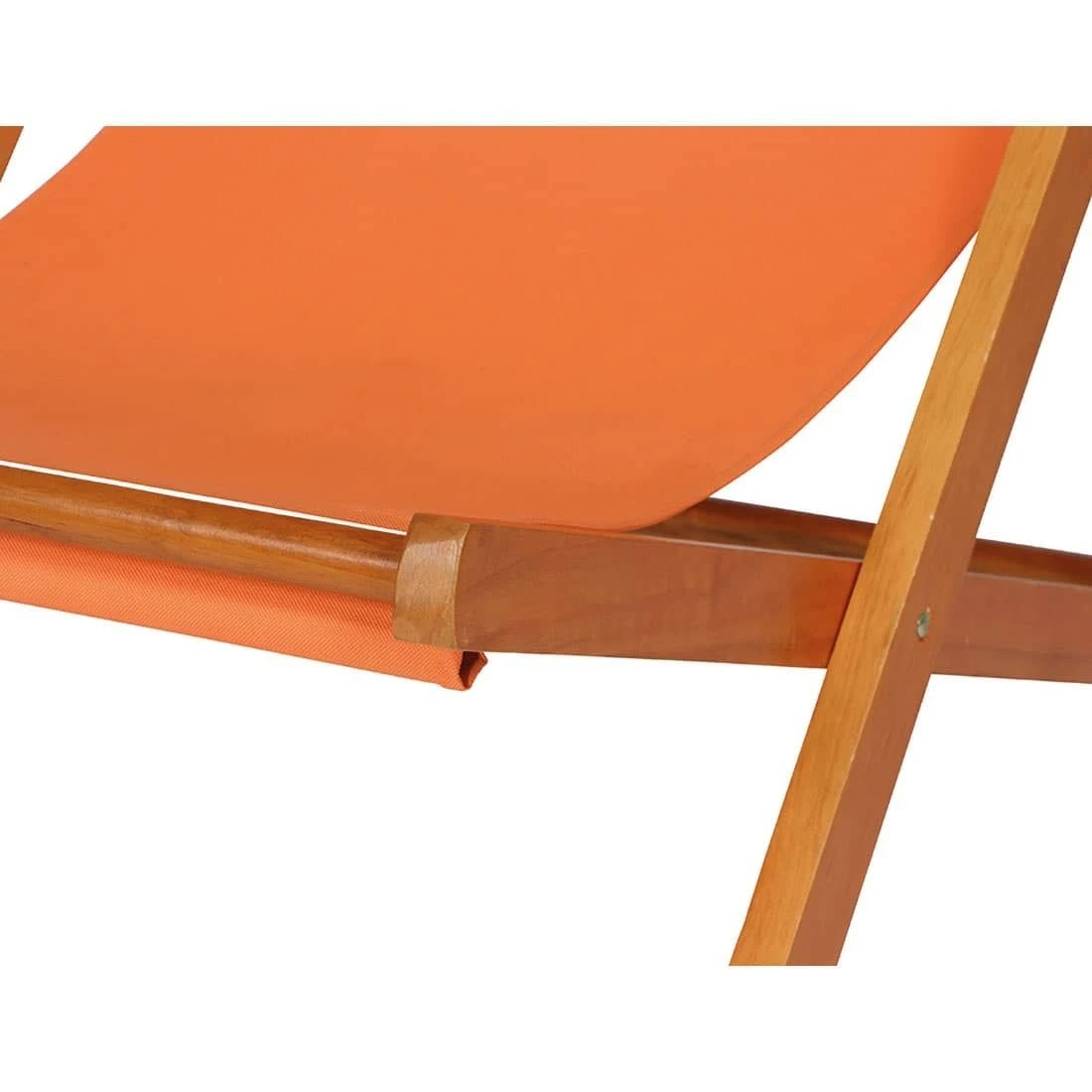 Siena Garden Faro Beach-Liegestuhl Holz/Textilene Orange 6 Siena Garden Faro Beach-Liegestuhl Holz/Textilene Orange – Bild 6