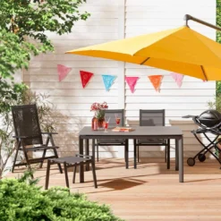 Acamp Urban Klappsessel Aluminium/Textilene Anthrazit/Carbon 5 Acamp Urban Klappsessel Aluminium/Textilene Anthrazit/Carbon -Gartenmöbel Geschäft 874129 3 1