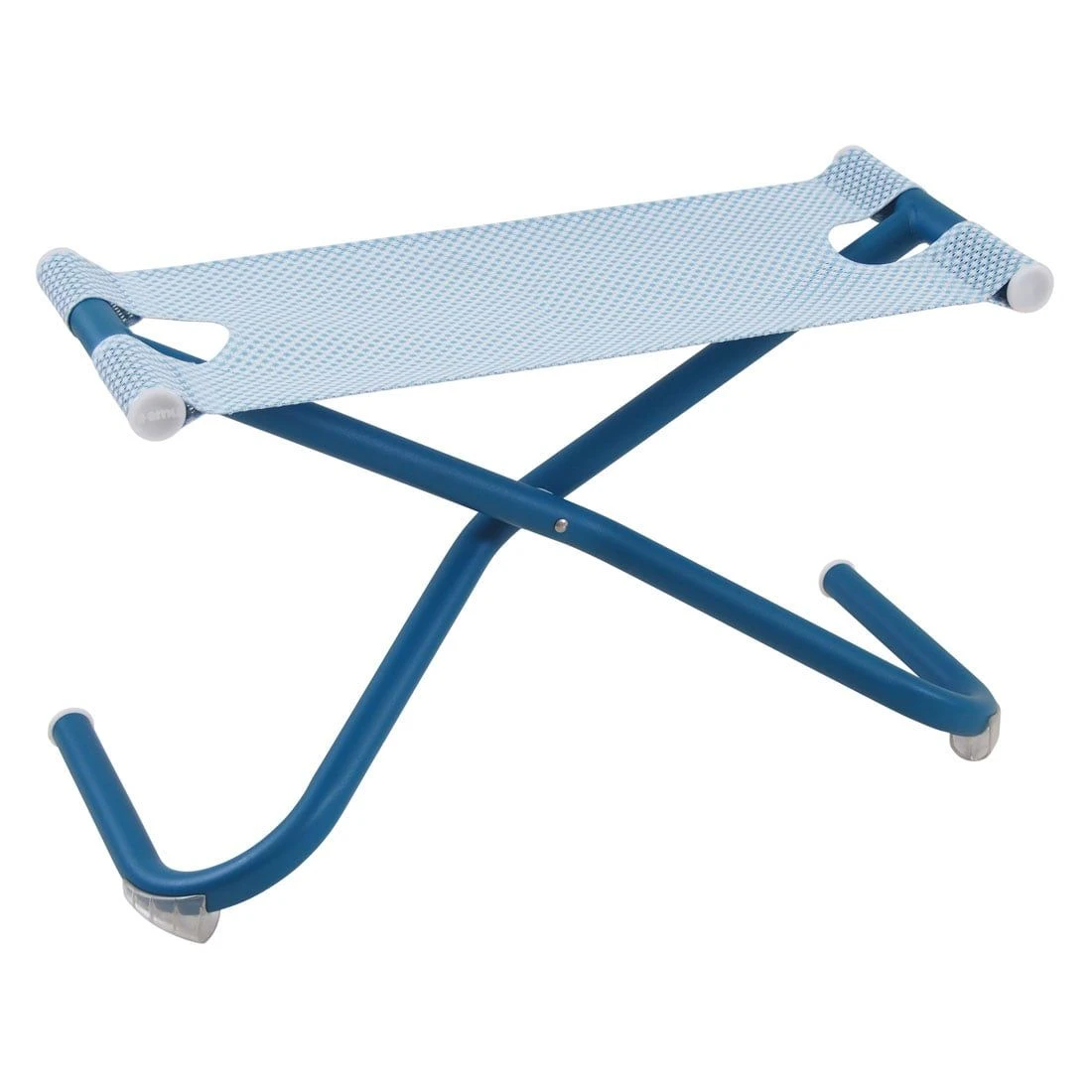 Emu Snooze Fußauflage Stahl/Textilene Blau/Hellblau 1 Emu Snooze Fußauflage Stahl/Textilene Blau/Hellblau