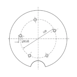 Liro Maxi 150 MF-SG Mobiler Schirmständer - Flanschaufnahme Graphit 5 Liro Maxi 150 MF-SG Mobiler Schirmständer - Flanschaufnahme Graphit -Gartenmöbel Geschäft 912222 3
