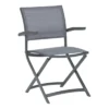 Stern Camillo Klappsessel Aluminium/Textilene Graphit/Silbergrau