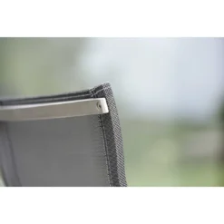 Stern Barny Garten-Barstuhl Edelstahl/Textilene Edelstahl/Silbergrau -Gartenmöbel Geschäft 940767 10