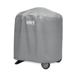 Weber Standard Grillabdeckung Für Q 100-/1000- Und 200-/2000-Serie Mit Rollwagen Oder Stand Grau