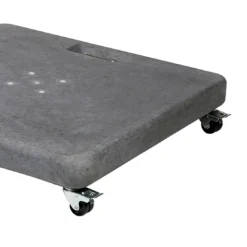 OUTLIV. Schirmständer Beton 125kg Für Ampelschirme LK159 Grau -Gartenmöbel Geschäft 978178 3