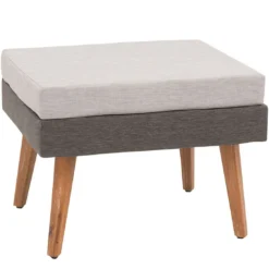 OUTLIV. Rockford Hocker Akazie/Suntex White Wash/Dark Grey/Light Grey