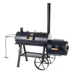 Joes BBQ 16" Reverse Flow Smoker 195x85x180cm Stahl Schwarz