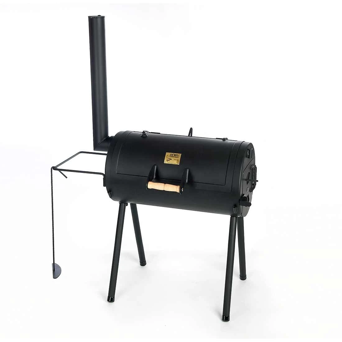 Joes BBQ 16" Sloppy Joe Smoker 115x55x145cm Stahl Schwarz 1 Joes BBQ 16" Sloppy Joe Smoker 115x55x145cm Stahl Schwarz