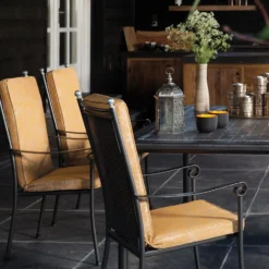 Royal Garden Excelsior Hochlehner-Stapelsessel Metall Eisengrau 6 Royal Garden Excelsior Hochlehner-Stapelsessel Metall Eisengrau -Gartenmöbel Geschäft 9974304 3