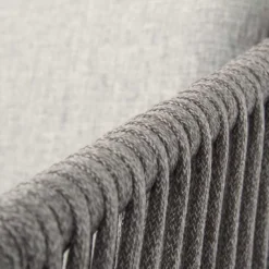 Acamp Manhattan Gartensessel Aluminium/Rope/Polster Anthrazit/Silbergrau -Gartenmöbel Geschäft acamp manhattan diningsessel aluminium rope polster 1258447 3