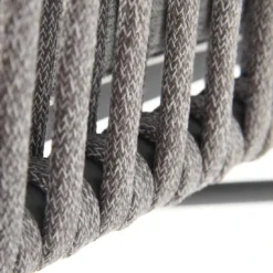 Acamp Manhattan Gartensessel Aluminium/Rope/Polster Anthrazit/Silbergrau -Gartenmöbel Geschäft acamp manhattan diningsessel aluminium rope polster 1258447 4