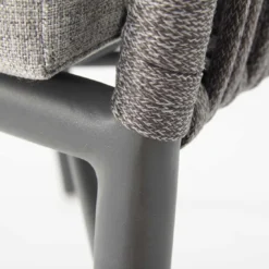 Acamp Manhattan Gartensessel Aluminium/Rope/Polster Anthrazit/Silbergrau -Gartenmöbel Geschäft acamp manhattan diningsessel aluminium rope polster 1258447 5