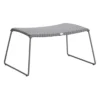 Cane-Line Breeze Hocker Stahl/Geflecht Light Grey