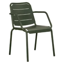 Cane-Line Copenhagen Gartenstuhl Aluminium/Geflecht Dark Green