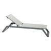 Cane-Line Siesta Gartenliege Aluminium/Textilene Light Grey