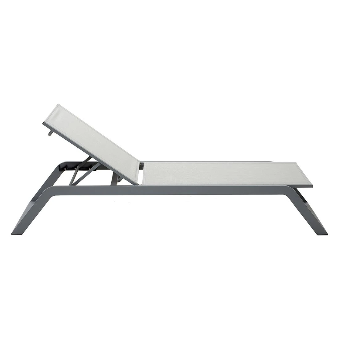 Cane-Line Siesta Gartenliege Aluminium/Textilene Light Grey 5 Cane-Line Siesta Gartenliege Aluminium/Textilene Light Grey – Bild 5