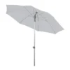 Doppler ACT Drehknick Mittelstockschirm NEO Ø200cm Hellgrau