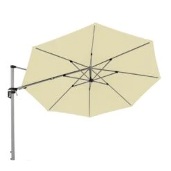 Doppler Active Ampelschirm Ø370cm Natur -Gartenmöbel Geschäft doppler active ampelschirm o370cm alu graphit 820 natur 1247150 3