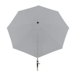 Doppler Active Ampelschirm Ø370cm Hellgrau -Gartenmöbel Geschäft doppler active ampelschirm o370cm alu graphit 827 hellgrau 1247161 8