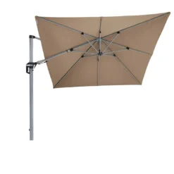 Doppler Active Pendelschirm 350x260cm Mit Windauslass Greige -Gartenmöbel Geschäft doppler active ii ampelschirm 350x260cm alu graphit 846 greige 1307848 4