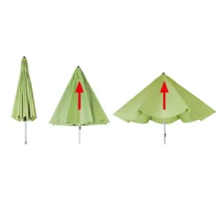 Doppler Active Sonnenschirm -Teleskop Ø340 Anthrazit -Gartenmöbel Geschäft doppler active sonnenschirm teleskop o340 44209 3