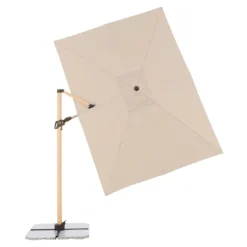 Doppler Alu-Wood Ultra Ampelschirm 300x220cm Holzoptik/Aluminium Natur -Gartenmöbel Geschäft doppler alu wood ultra ampelschirm 300x220cm holzoptik aluminium 1350583 13