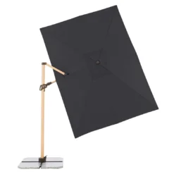 Doppler Alu-Wood Ultra Ampelschirm 300x220cm Holzoptik/Aluminium Anthrazit -Gartenmöbel Geschäft doppler alu wood ultra ampelschirm 300x220cm holzoptik aluminium 1350594 13