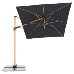 Doppler Alu-Wood Ultra Ampelschirm 300x220cm Holzoptik/Aluminium Anthrazit -Gartenmöbel Geschäft doppler alu wood ultra ampelschirm 300x220cm holzoptik aluminium 1350594 5