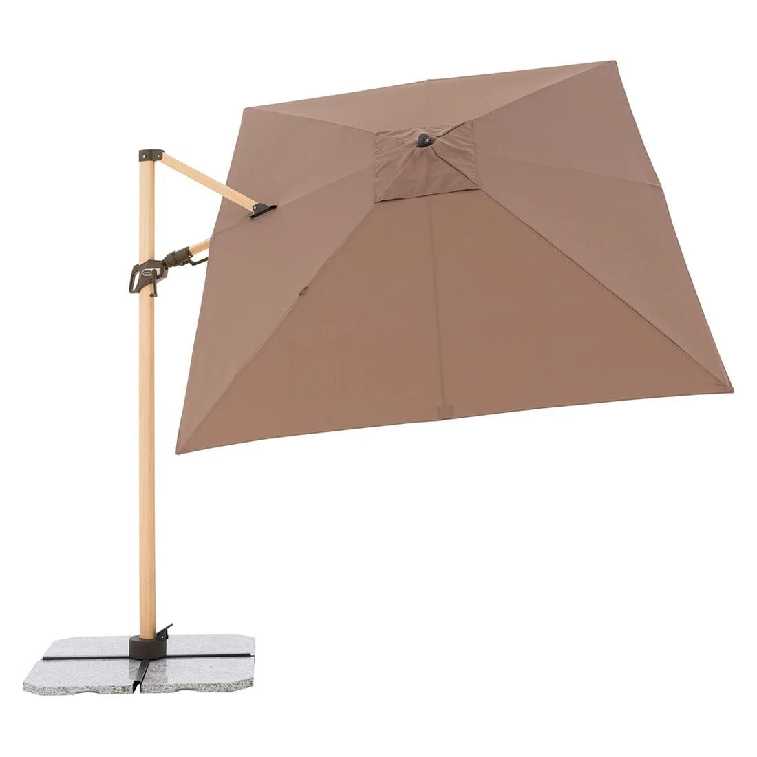 Doppler Alu-Wood Ultra Ampelschirm 300x220cm Holzoptik/Aluminium Greige 13 Doppler Alu-Wood Ultra Ampelschirm 300x220cm Holzoptik/Aluminium Greige – Bild 13