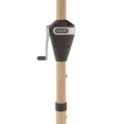 Doppler Alu-Wood Ultra Mittelstockschirm 210x140cm Natur -Gartenmöbel Geschäft doppler alu wood ultra balkonschirm 210x140cm 1355775 5