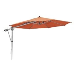 Doppler Expert Ampelschirm Ø350 Axial Schwenkbar Terracotta -Gartenmöbel Geschäft doppler expert pendelschirm o350 axial schwenkbar 50151 1