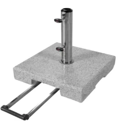 Doppler Active Granitsockel 40 Kg - Trolley Mit Griff Hellgrau 8 Doppler Active Granitsockel 40 Kg - Trolley Mit Griff Hellgrau -Gartenmöbel Geschäft doppler promo granitsockel 40 kg trolley mit griff 3