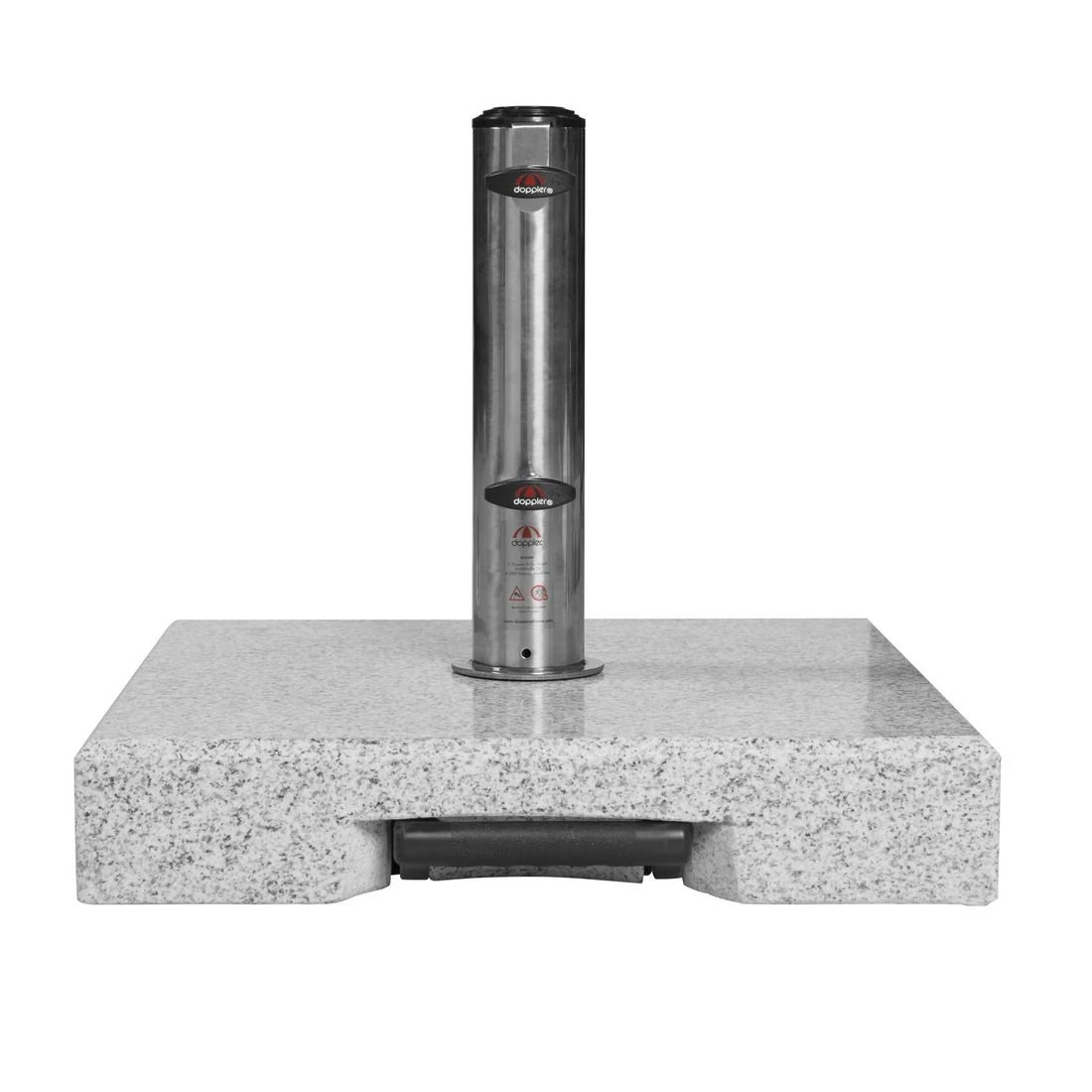 Doppler Active Granitsockel 40 Kg - Trolley Mit Griff Hellgrau 4 Doppler Active Granitsockel 40 Kg - Trolley Mit Griff Hellgrau – Bild 4