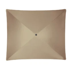 Doppler Sunline Waterproof Mittelstockschirm 230x190cm Anthrazit/Grau-Braun 8 Doppler Sunline Waterproof Mittelstockschirm 230x190cm Anthrazit/Grau-Braun -Gartenmöbel Geschäft doppler sunline waterproof balkonschirm 230x190cm m volant anthrazit grau braun 1300863 4