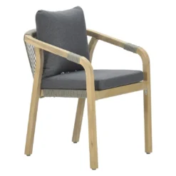 Garden Impressions Santos Gartensessel Akazie/Polster Akazie White Wash/Anthrazit