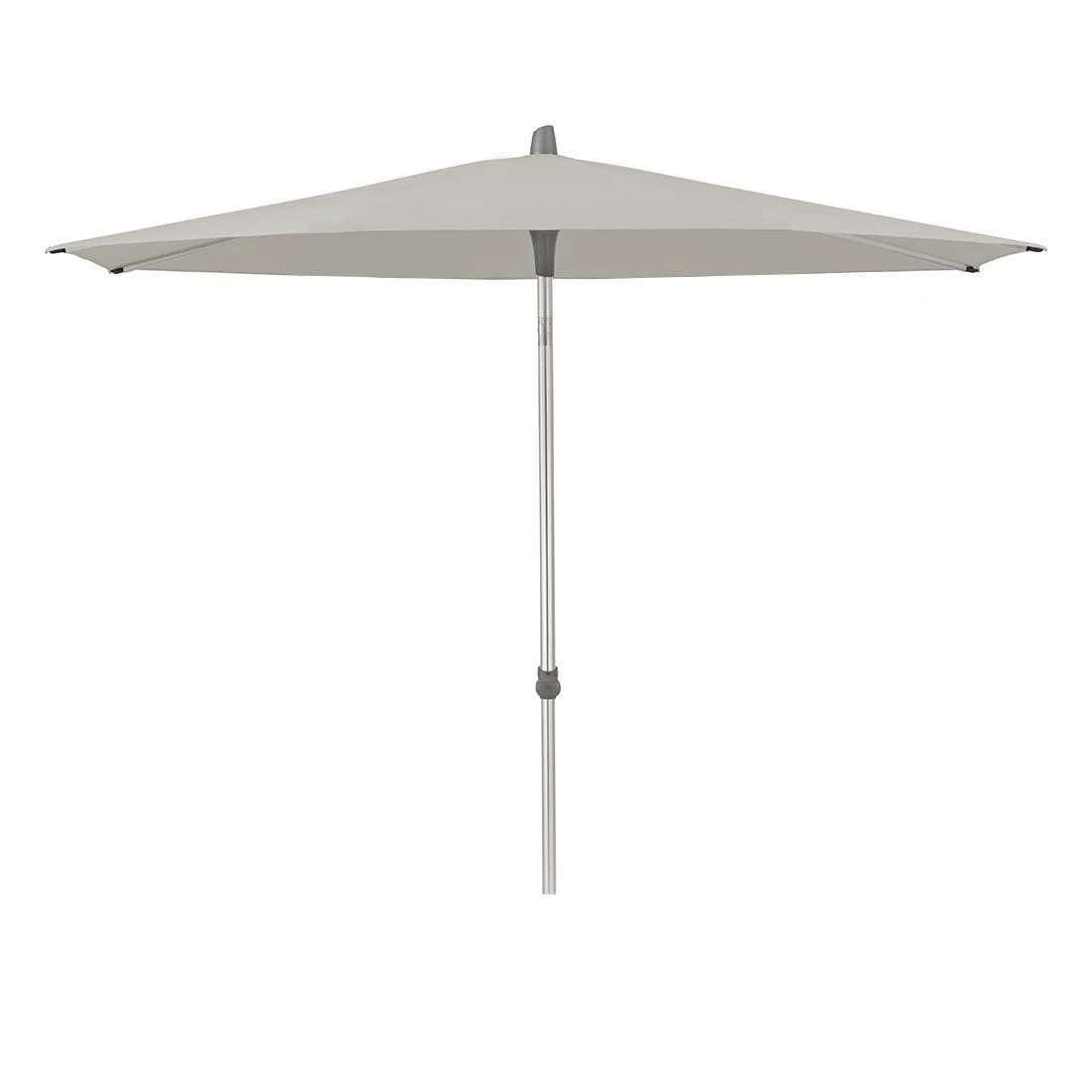 Glatz Alu Smart Easy Mittelstockschirm 250x200cm Ash 2 Glatz Alu Smart Easy Mittelstockschirm 250x200cm Ash – Bild 2