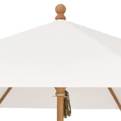 Glatz Piazzino Stockschirm 300x300cm Cream -Gartenmöbel Geschäft glatz piazzino stockschirm 300x300 ahornholz 422 cream 2