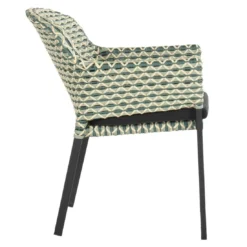 Hartman Kelly Gartensessel Aluminium/Rope Emerald/Schwarz -Gartenmöbel Geschäft hartman kelly diningsessel aluminium rope 1461496 3