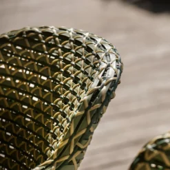 Hartman Kelly Gartensessel Aluminium/Rope Emerald/Schwarz -Gartenmöbel Geschäft hartman kelly diningsessel aluminium rope 1461496 6