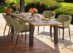 Hartman Kelly Gartensessel Aluminium/Rope Emerald/Schwarz -Gartenmöbel Geschäft hartman kelly diningsessel aluminium rope 1461496 7