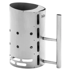 Höfats BBQ Starter Anzündkamin Silber