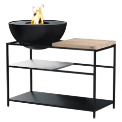 Höfats Fire Kitchen Outdoorküche 4-tlg. Inkl. Bowl 70 Schwarz